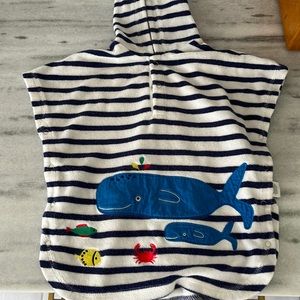 Mini Boden hooded towel coverup